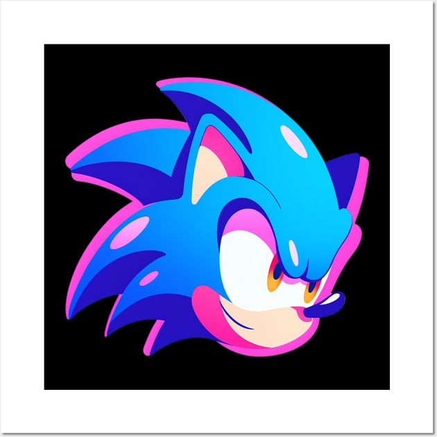 sonic Wall Art by piratesnow